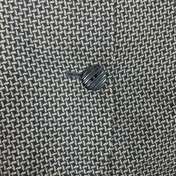 Rena Rowan For Saville Brown Tweed 5 Button Wool Blend Blazer Size 10 - Picture 2 of 7